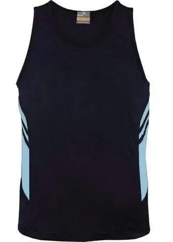 Aussie Pacific Tasman Kids Singlet 3111 Casual Wear Aussie Pacific Navy/Sky 4
